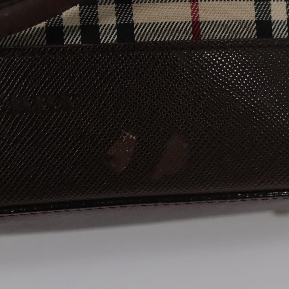 Burberry House Check Beige Canvas Handbag (Pre-Owned) Size ONE SIZE - 15 Thumbnail