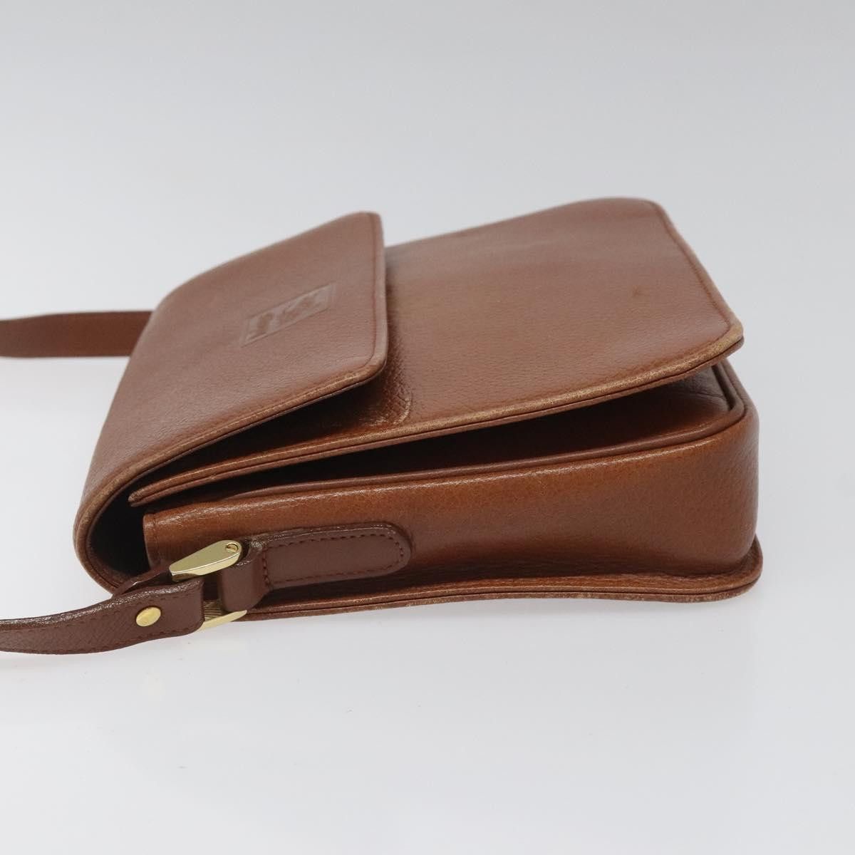 Burberry Nova Check Brown Leather Shoulder Bag (Pre-Owned) Size ONE SIZE - 5 Thumbnail