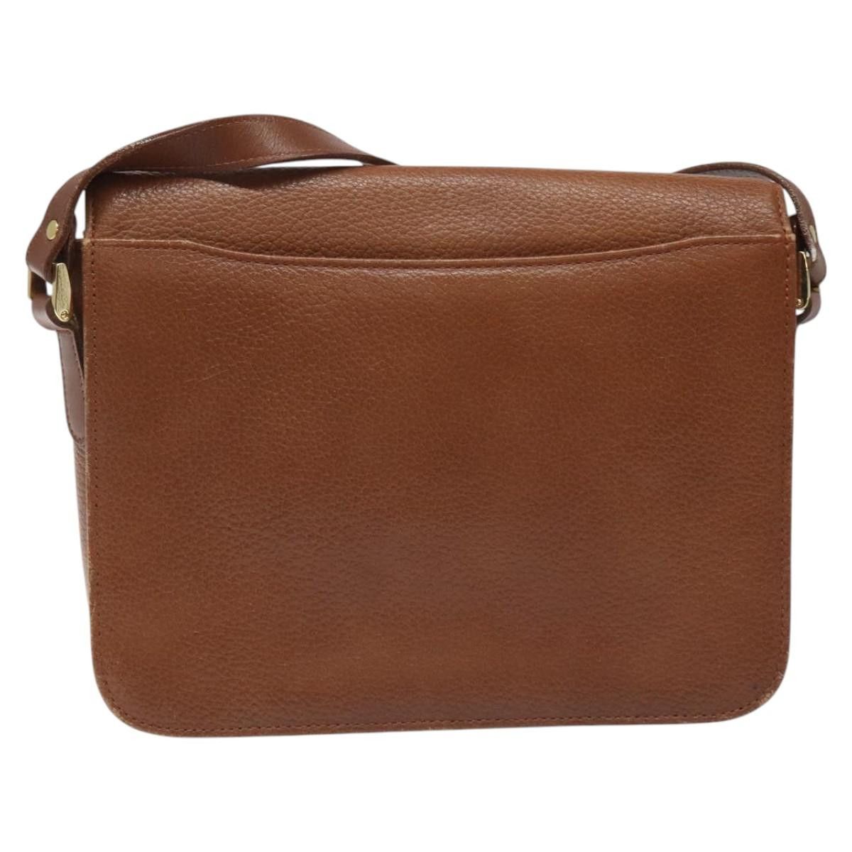 Burberry Nova Check Brown Leather Shoulder Bag (Pre-Owned) Size ONE SIZE - 2 Thumbnail