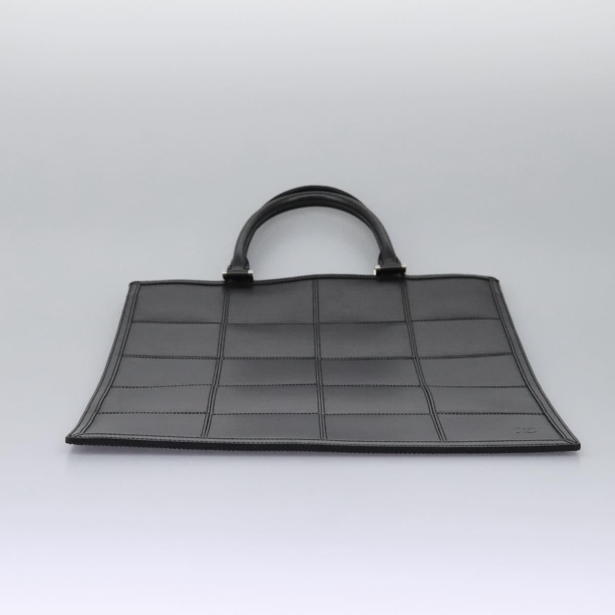 Louis Vuitton Stretch Fizz Black Leather Tote Bag (Pre-Owned) Size ONE SIZE - 9 Thumbnail