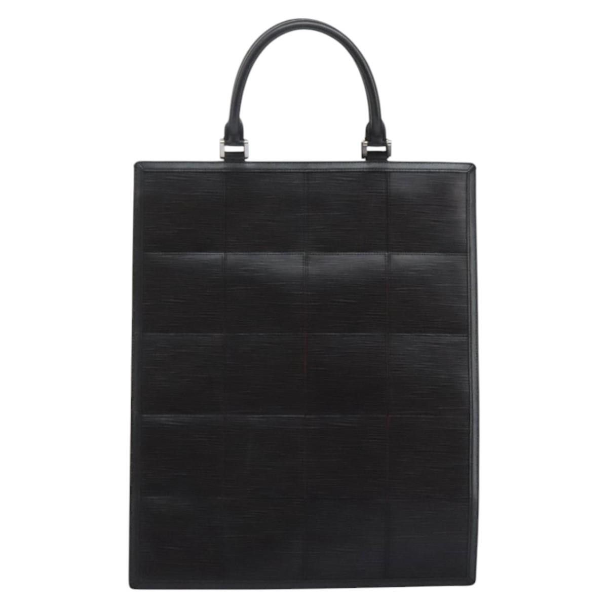 Louis Vuitton Stretch Fizz Black Leather Tote Bag (Pre-Owned) Size ONE SIZE - 2 Thumbnail