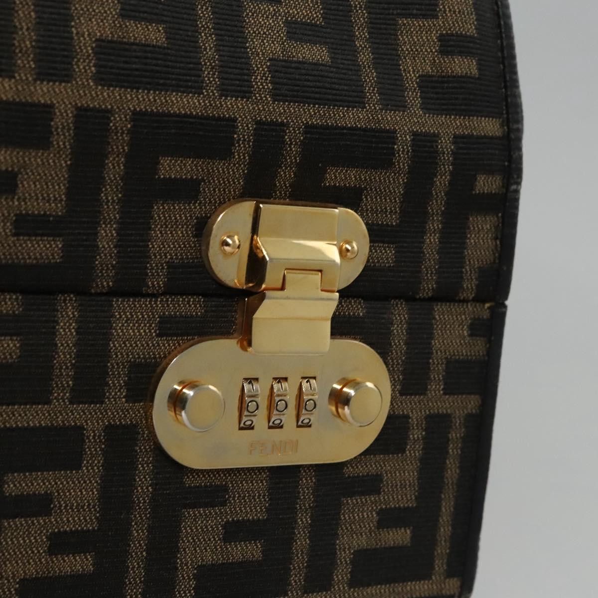 Fendi Zucca Brown Canvas Briefcase Bag (Pre-Owned) Size ONE SIZE - 16 Thumbnail