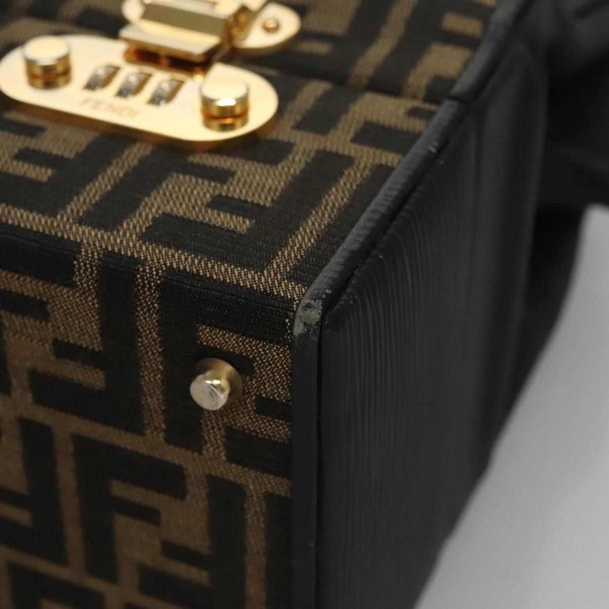 Fendi Zucca Brown Canvas Briefcase Bag (Pre-Owned) Size ONE SIZE - 11 Thumbnail