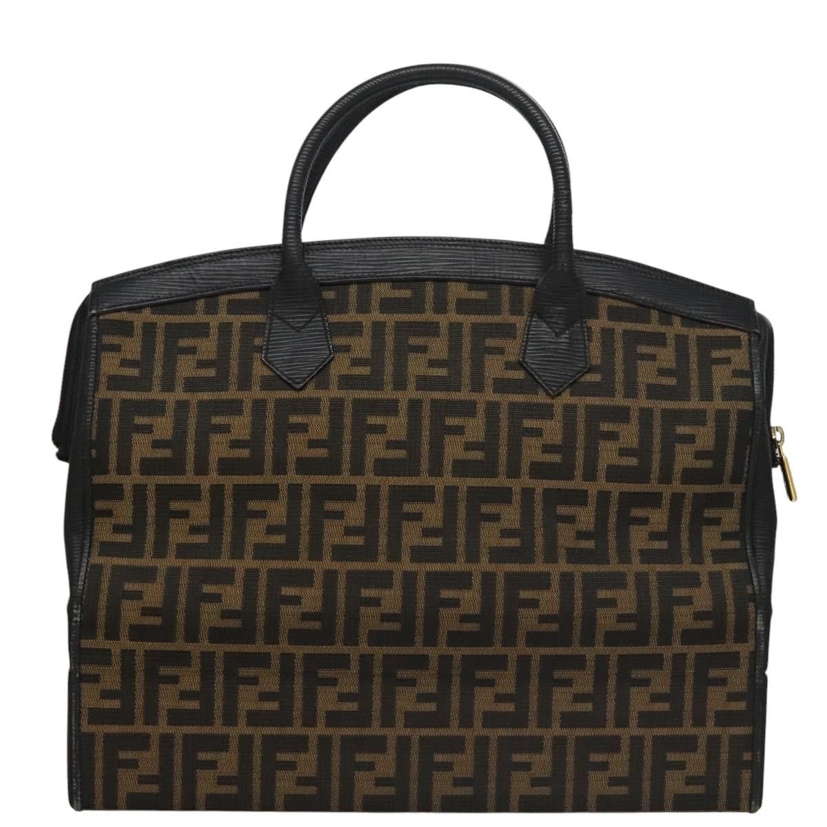 Fendi Zucca Brown Canvas Briefcase Bag (Pre-Owned) Size ONE SIZE - 2 Thumbnail