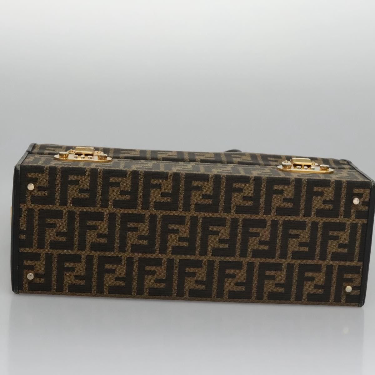 Fendi Zucca Brown Canvas Briefcase Bag (Pre-Owned) Size ONE SIZE - 9 Thumbnail