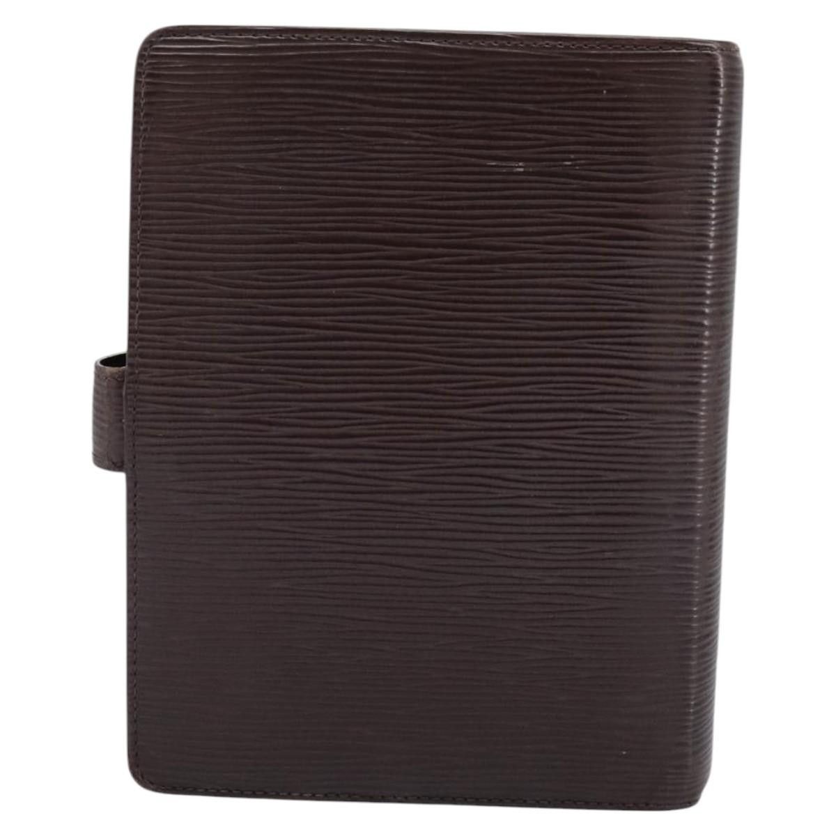 Louis Vuitton Couverture Agenda Fonctionnel Mm Brown Leather Wallet Size ONE SIZE - 2 Thumbnail