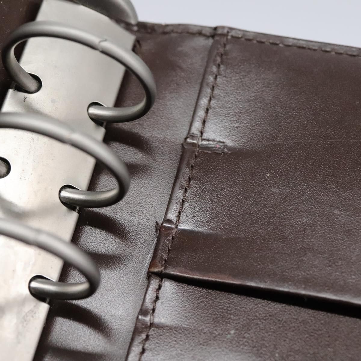 Louis Vuitton Couverture Agenda Fonctionnel Mm Brown Leather Wallet Size ONE SIZE - 17 Thumbnail