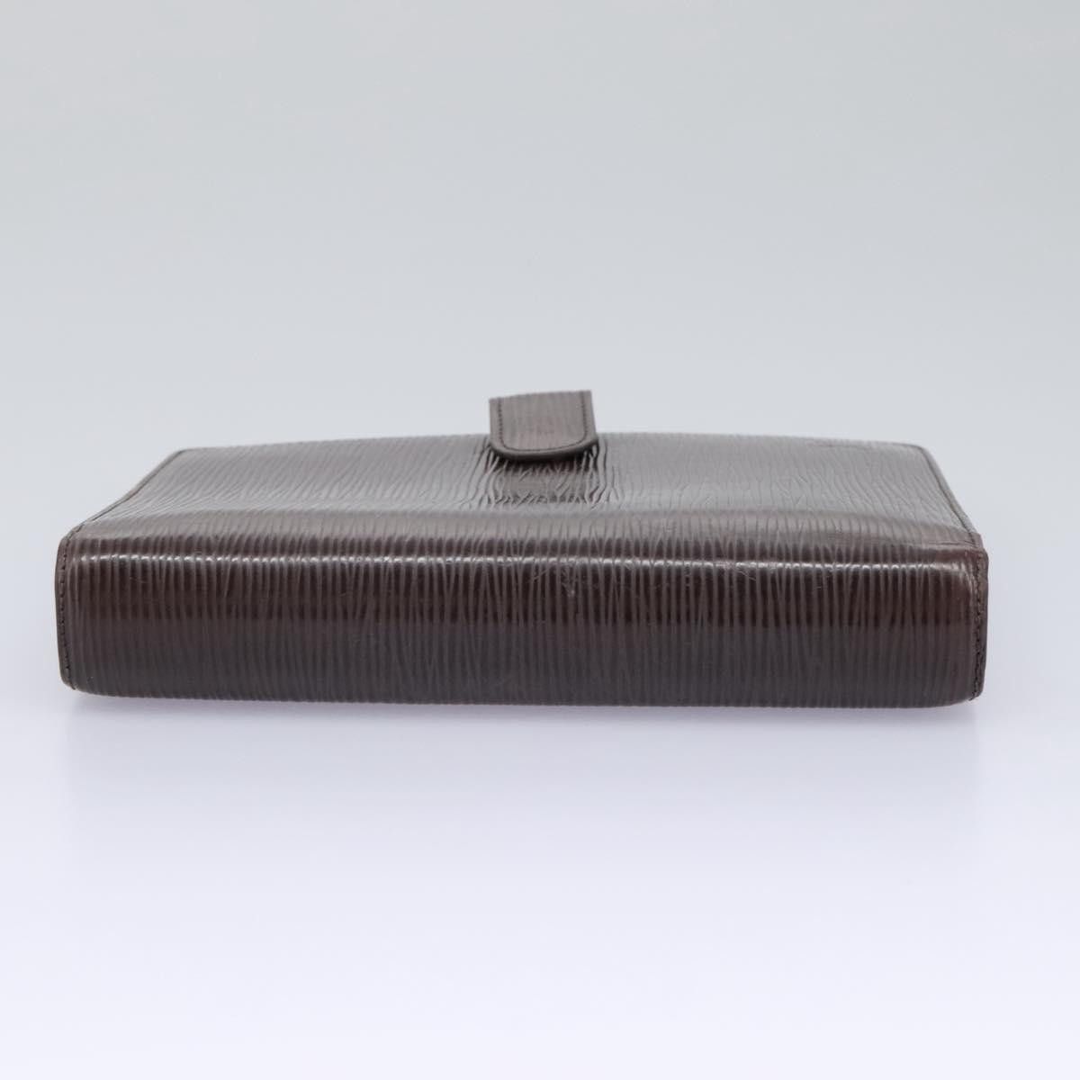 Louis Vuitton Couverture Agenda Fonctionnel Mm Brown Leather Wallet Size ONE SIZE - 5 Thumbnail