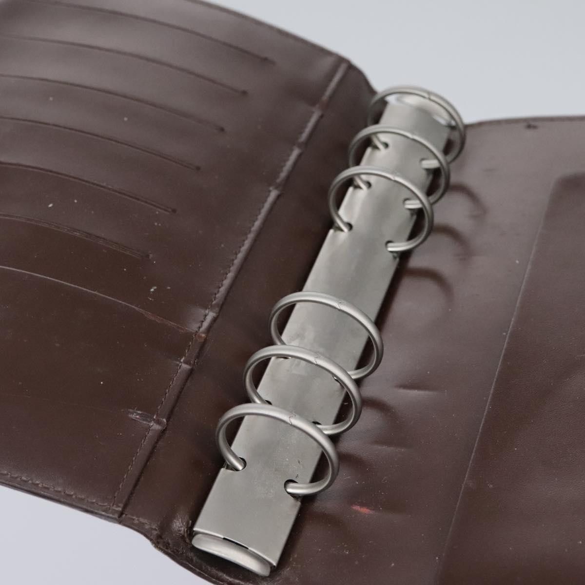 Louis Vuitton Couverture Agenda Fonctionnel Mm Brown Leather Wallet Size ONE SIZE - 15 Thumbnail