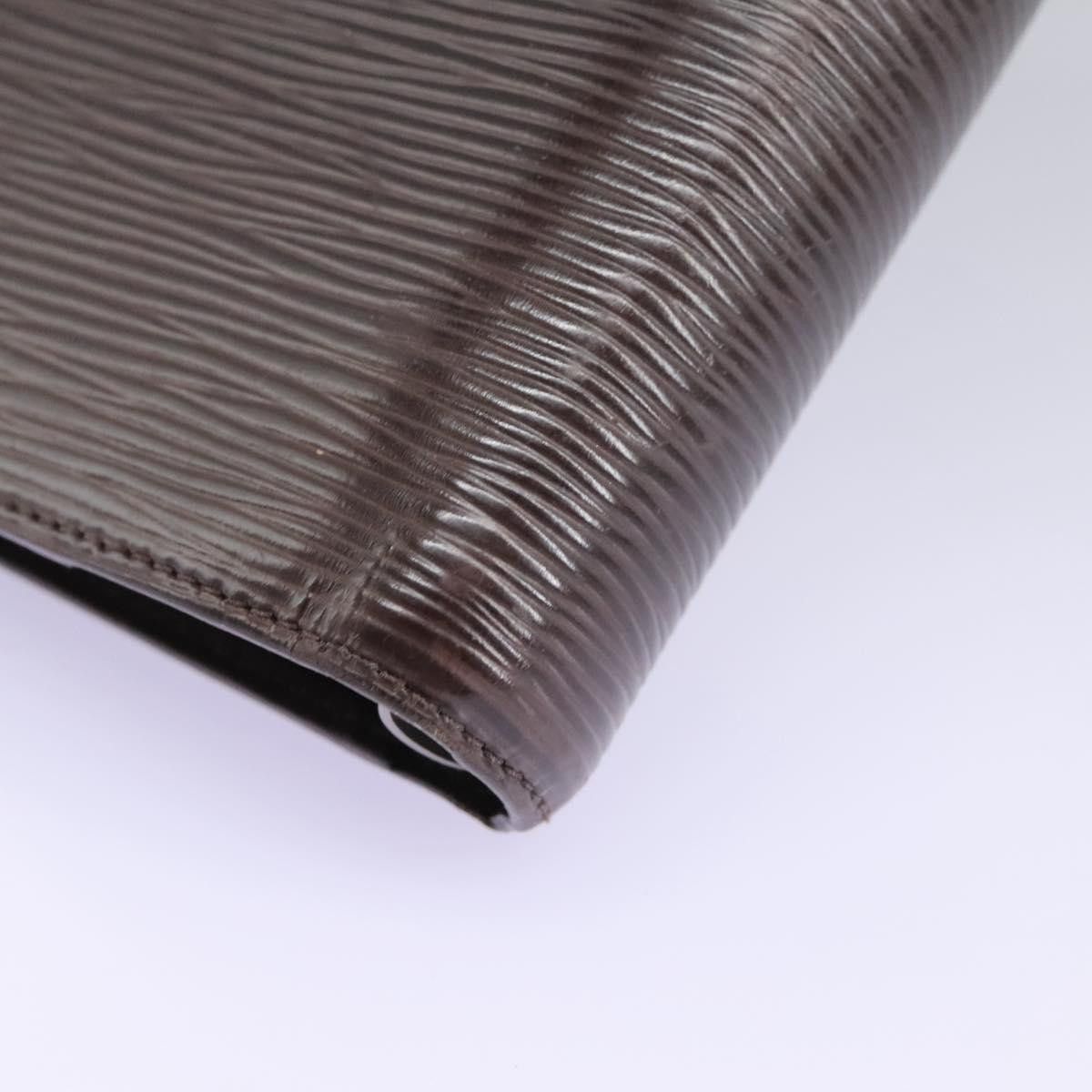 Louis Vuitton Couverture Agenda Fonctionnel Mm Brown Leather Wallet Size ONE SIZE - 11 Thumbnail