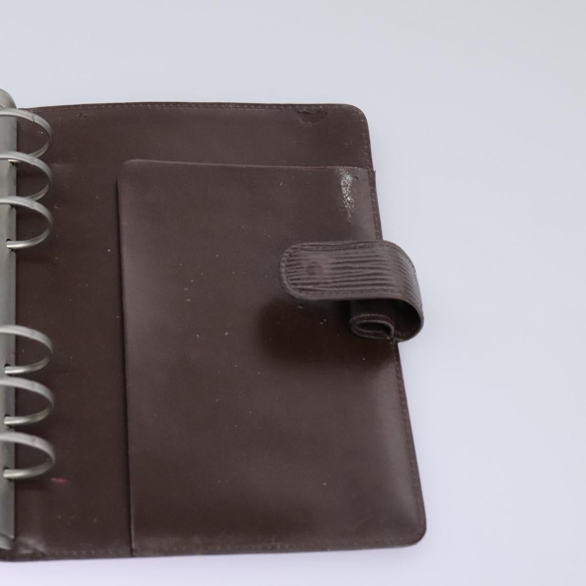 Louis Vuitton Couverture Agenda Fonctionnel Mm Brown Leather Wallet Size ONE SIZE - 14 Thumbnail