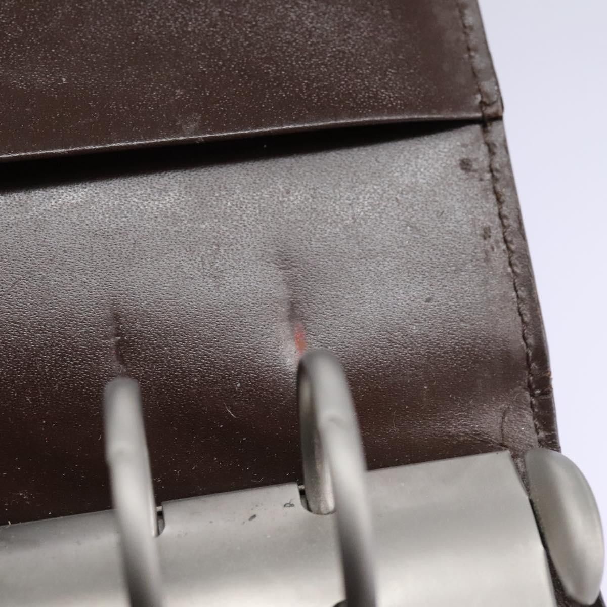 Louis Vuitton Couverture Agenda Fonctionnel Mm Brown Leather Wallet Size ONE SIZE - 20 Thumbnail
