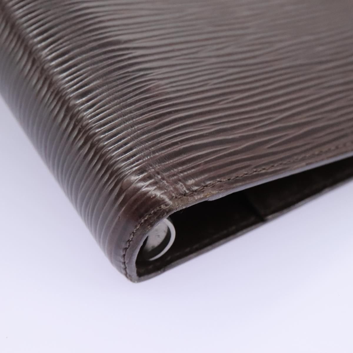 Louis Vuitton Couverture Agenda Fonctionnel Mm Brown Leather Wallet Size ONE SIZE - 8 Thumbnail