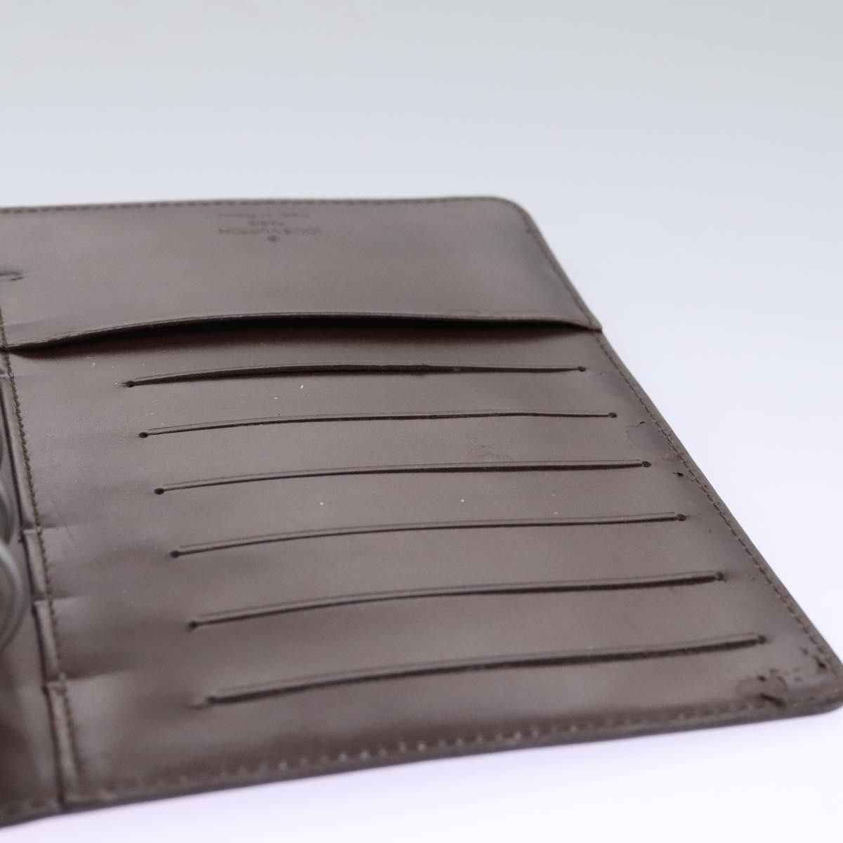 Louis Vuitton Couverture Agenda Fonctionnel Mm Brown Leather Wallet Size ONE SIZE - 16 Thumbnail