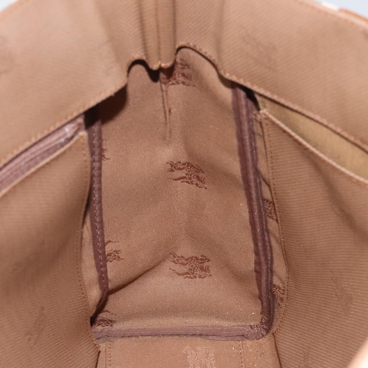 Burberry Nova Check Beige Canvas Tote Bag (Pre-Owned) Size ONE SIZE - 16 Thumbnail