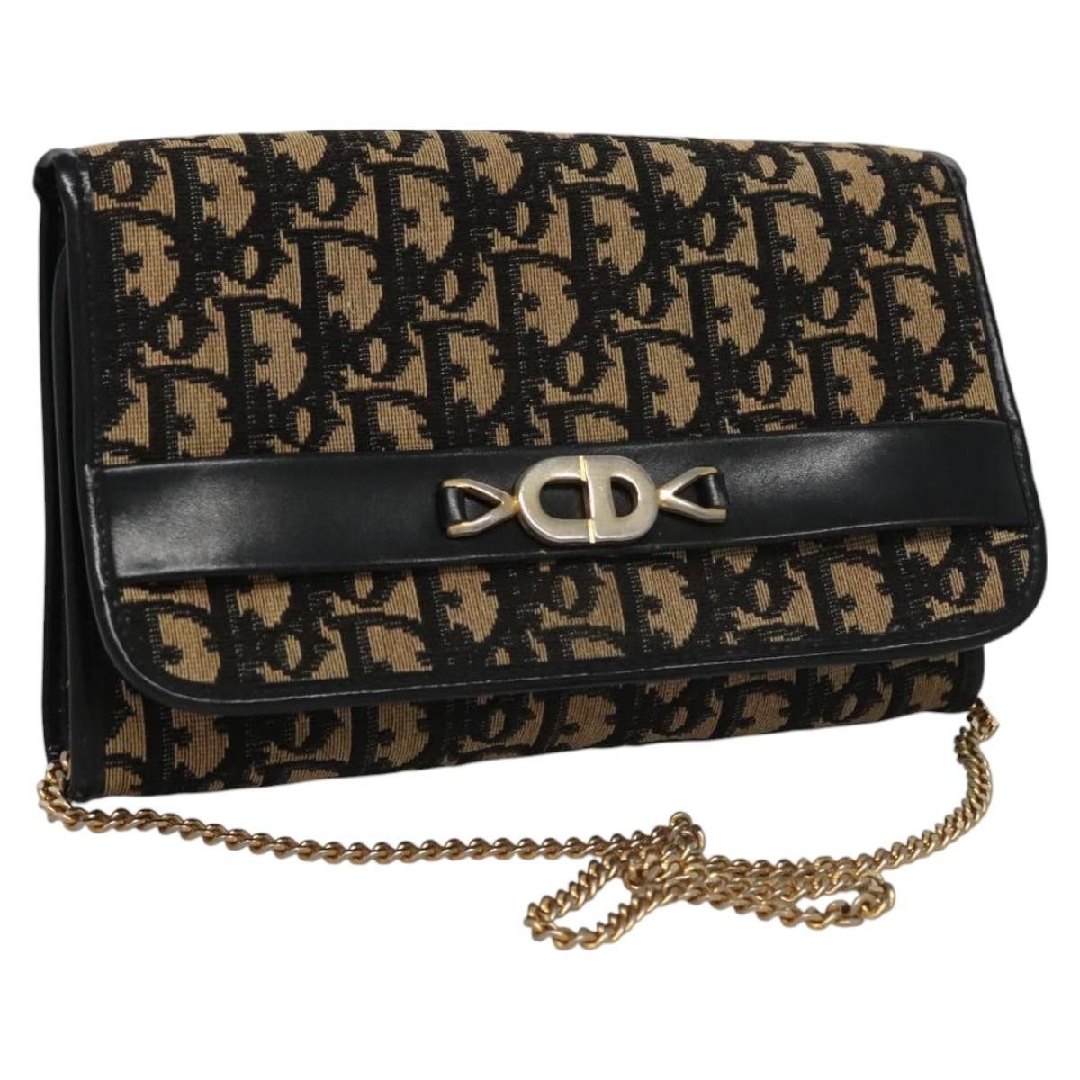 Dior 30 Montaigne Beige Canvas Shoulder Bag (Pre-Owned) Size ONE SIZE - 3 Thumbnail