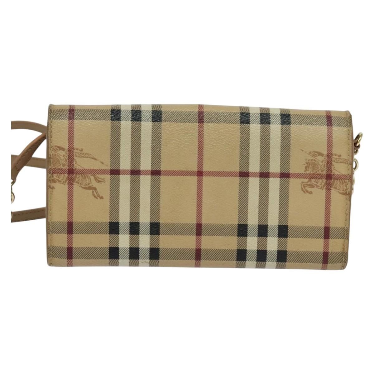 Burberry Haymarket Beige Canvas Wallet (Pre-Owned) Size ONE SIZE - 2 Thumbnail