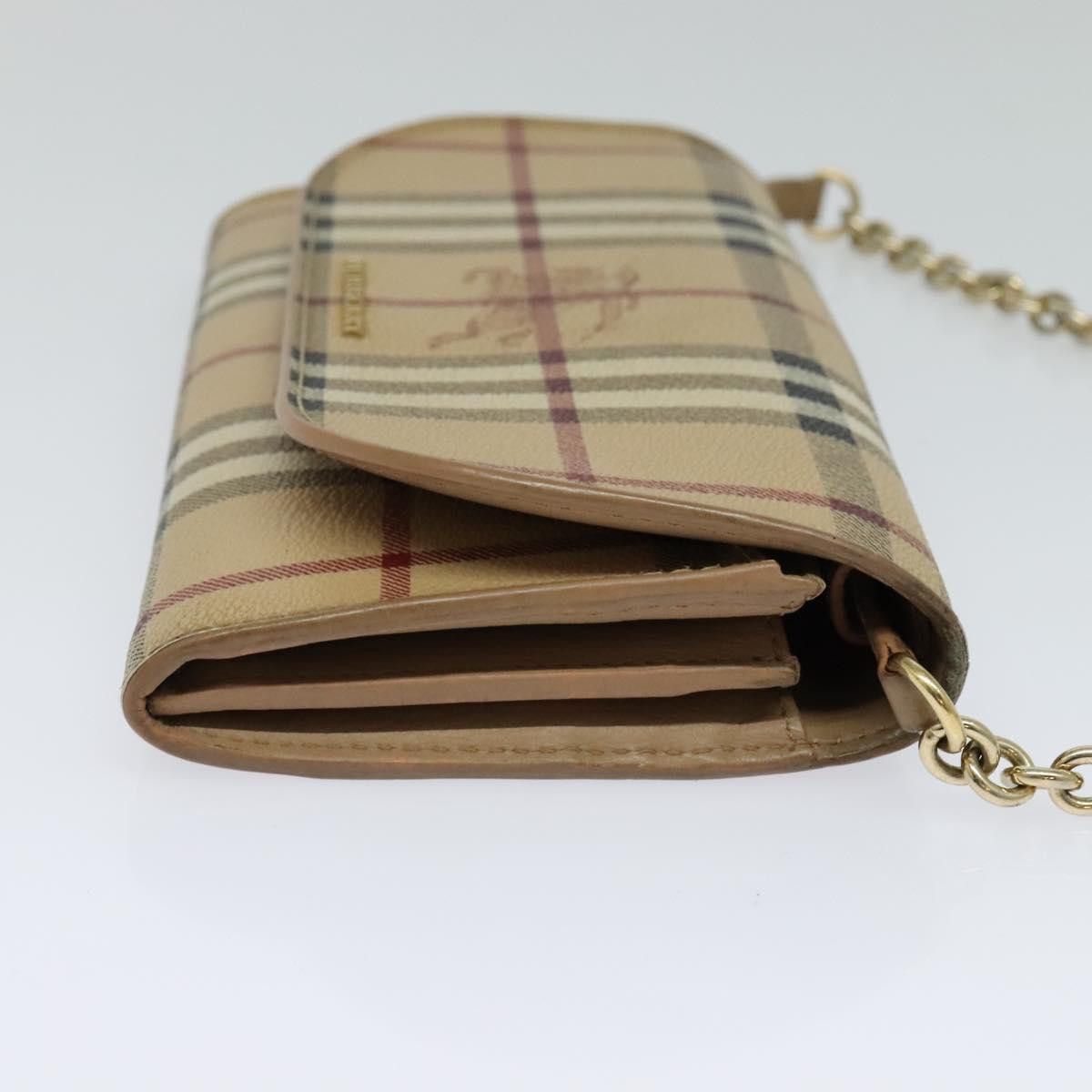 Burberry Haymarket Beige Canvas Wallet (Pre-Owned) Size ONE SIZE - 5 Thumbnail