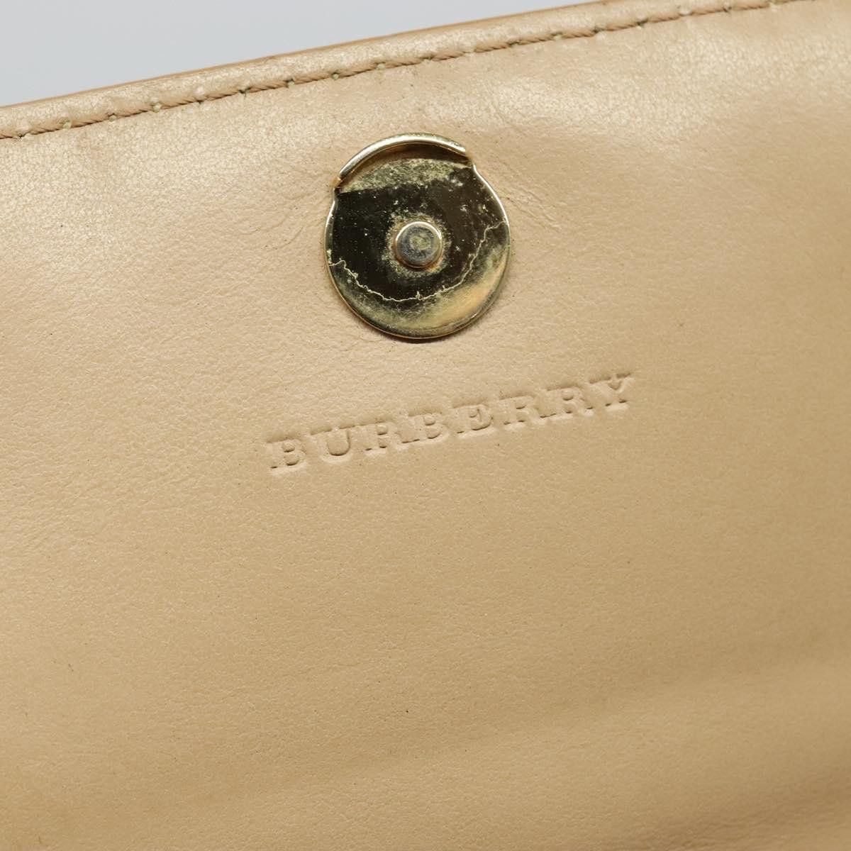 Burberry Haymarket Beige Canvas Wallet (Pre-Owned) Size ONE SIZE - 17 Thumbnail