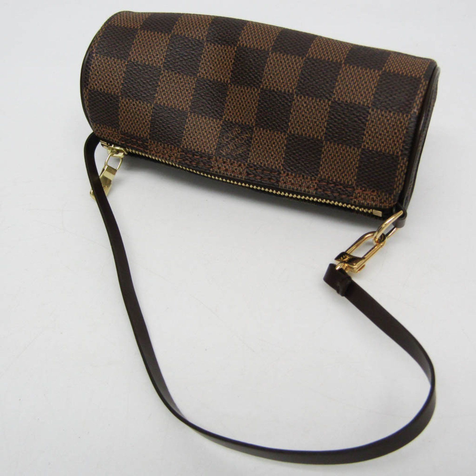 Louis Vuitton Papillon Brown Canvas Clutch Bag (Pre-Owned) Size ONE SIZE - 3 Thumbnail