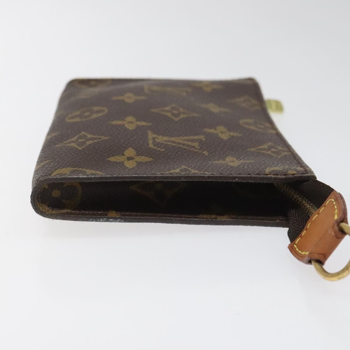 Louis Vuitton Bucket Pm Brown Canvas Clutch Bag (Pre-Owned) Size ONE SIZE - 4 Thumbnail