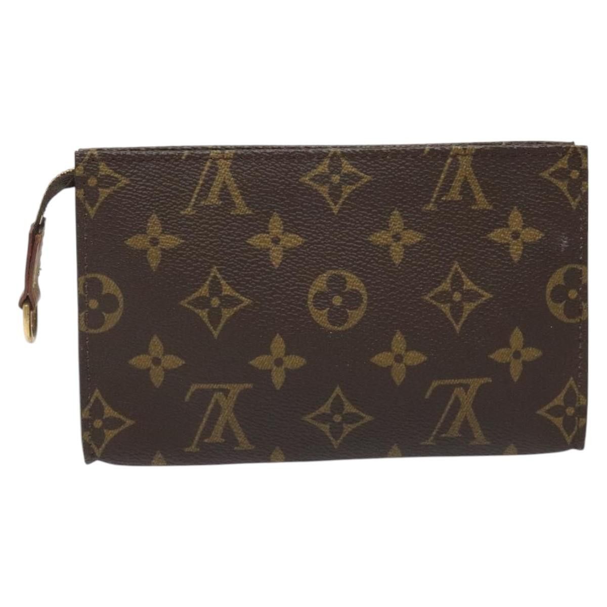 Louis Vuitton Bucket Pm Brown Canvas Clutch Bag (Pre-Owned) Size ONE SIZE - 2 Thumbnail