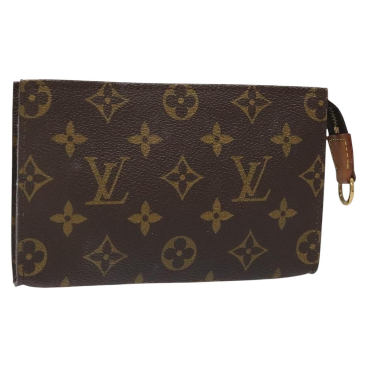 Louis Vuitton Bucket Pm Brown Canvas Clutch Bag (Pre-Owned) Size ONE SIZE - 3 Thumbnail