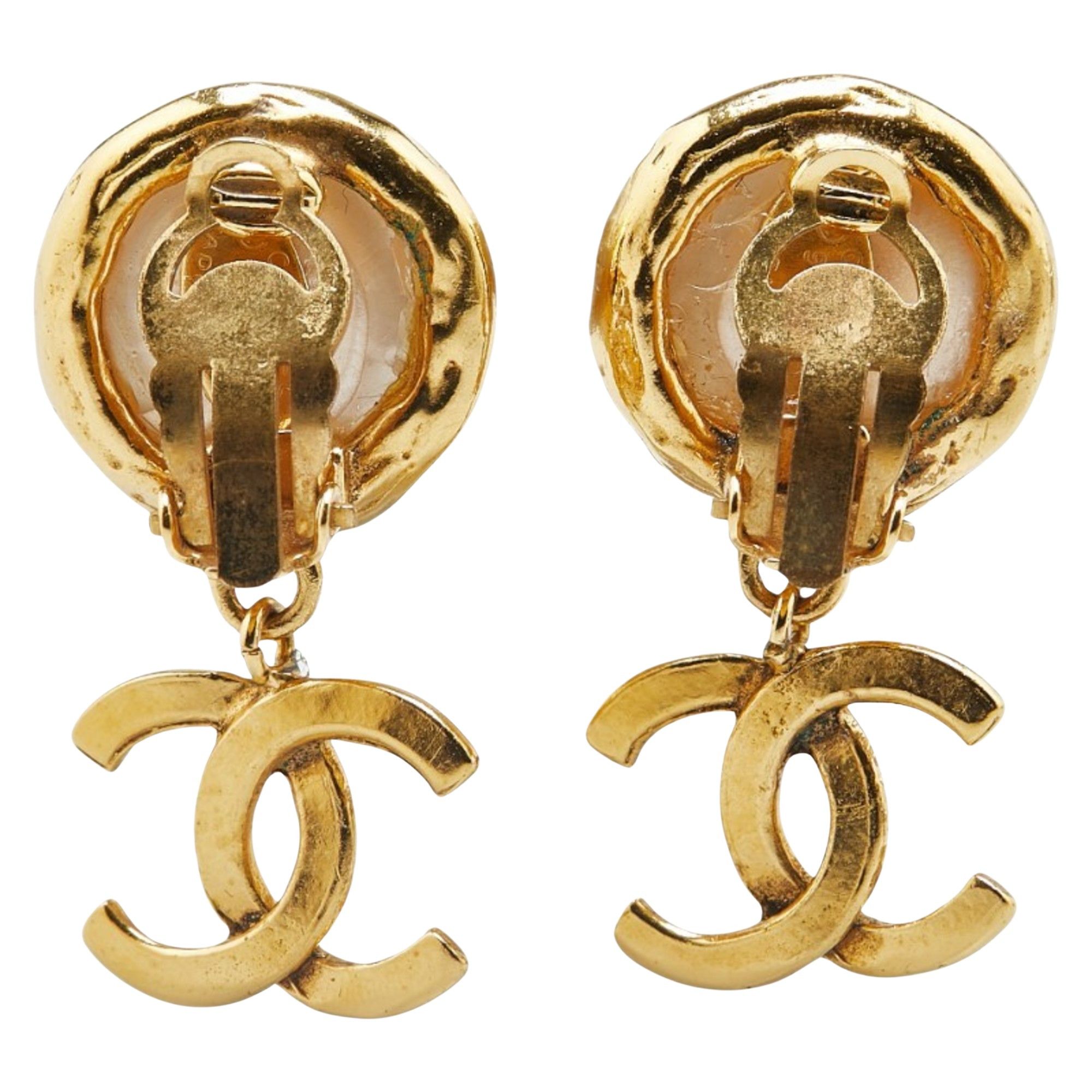 Chanel Chanel Coco Mark earring Size ONE SIZE - 2 Thumbnail