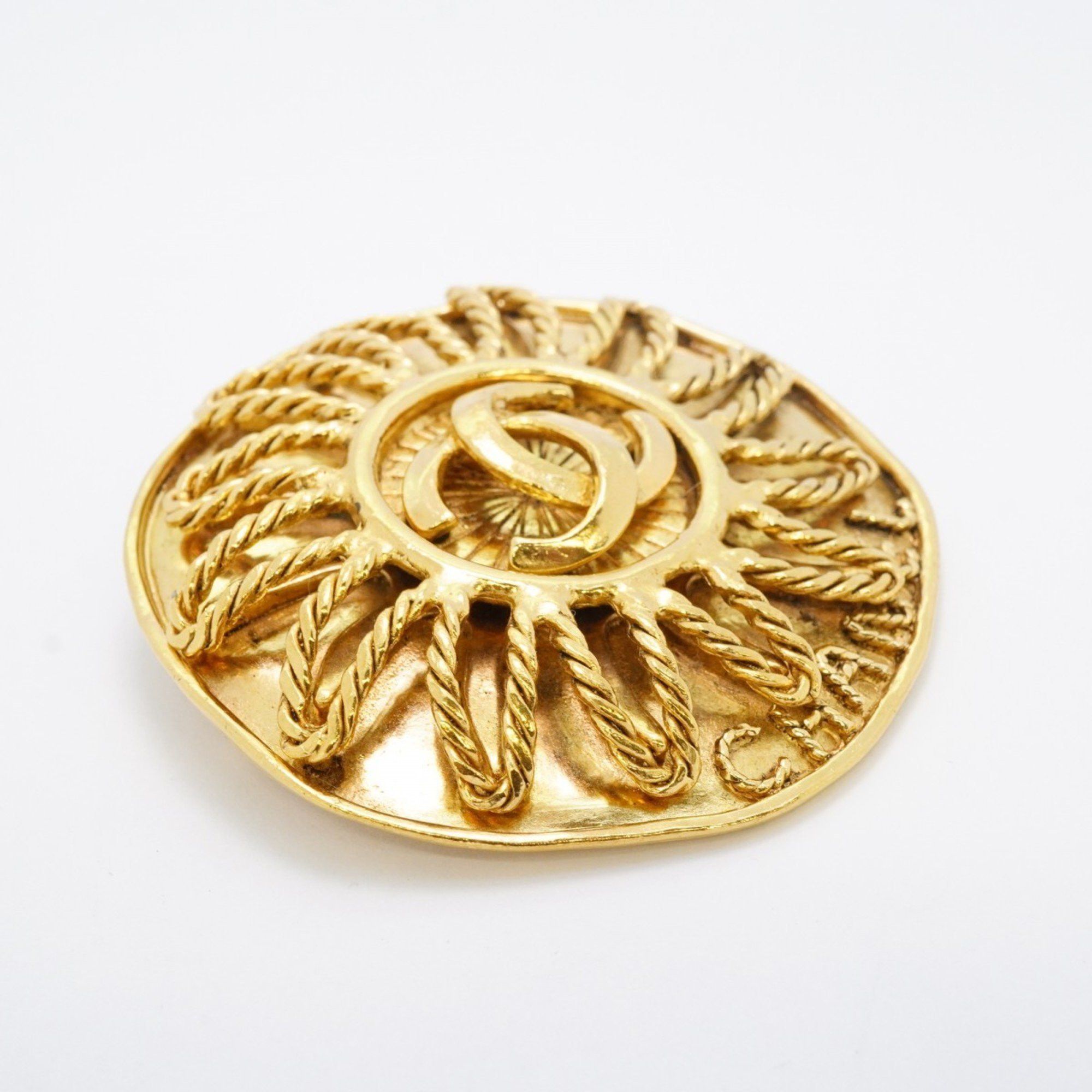 Chanel Chanel Coco Mark brooch Size ONE SIZE - 3 Thumbnail