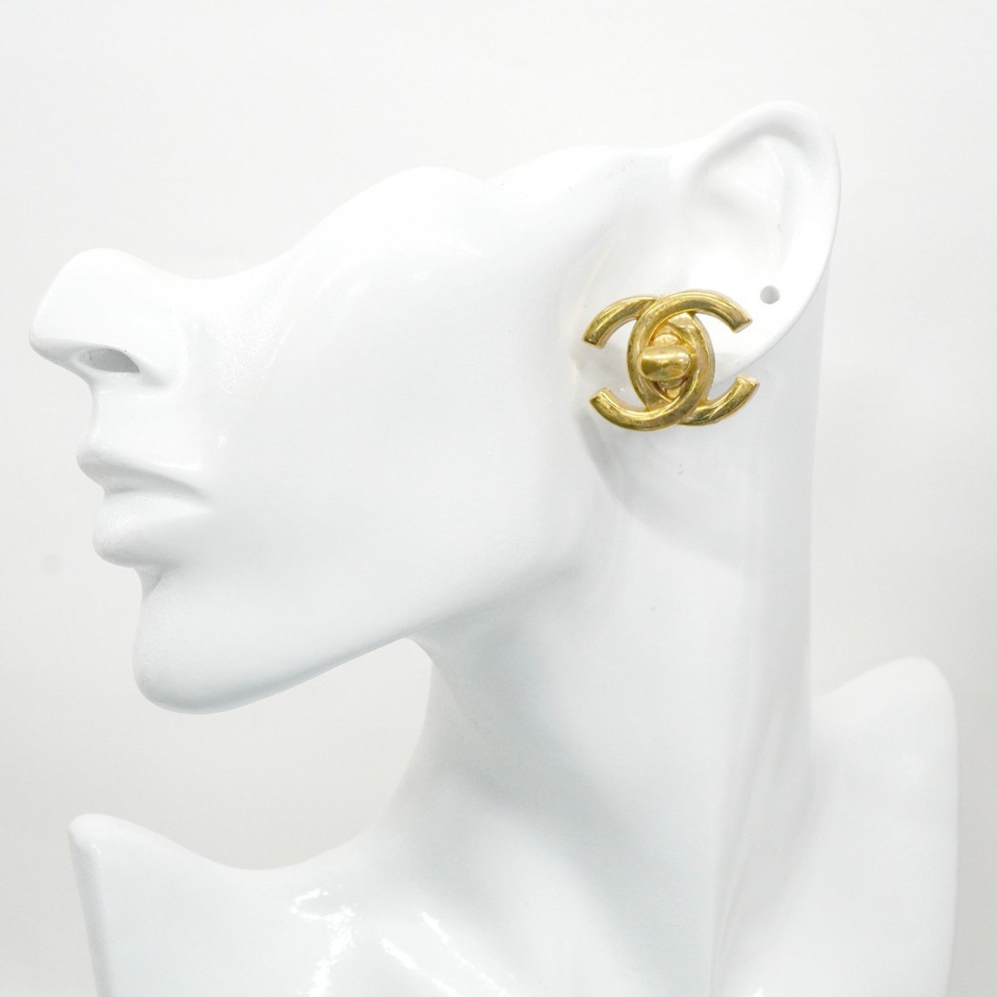 Chanel Chanel Coco Mark earring Size ONE SIZE - 4 Thumbnail