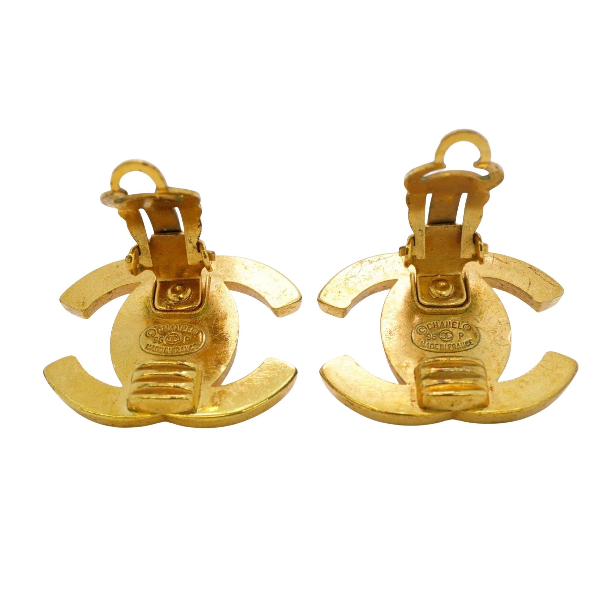 Chanel Chanel Coco Mark earring Size ONE SIZE - 2 Thumbnail