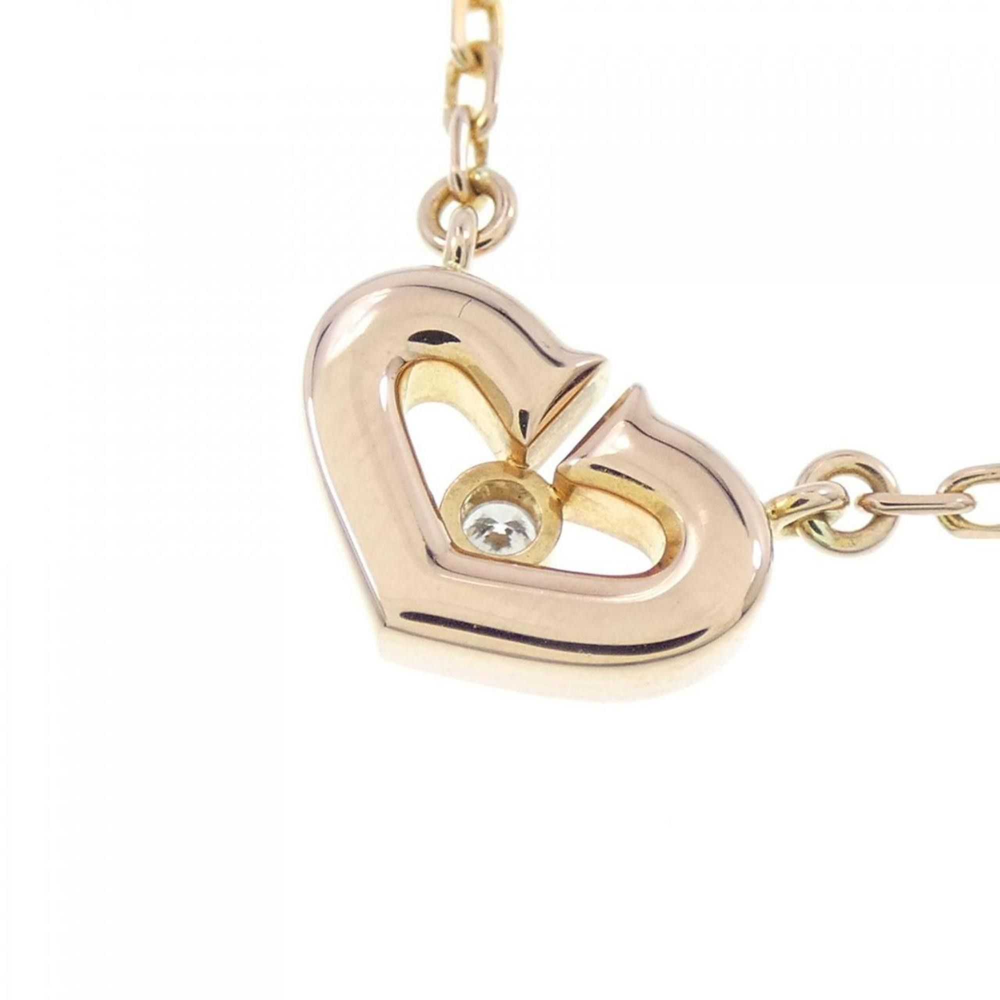 Cartier Cartier C heart necklace Size ONE SIZE - 5 Thumbnail