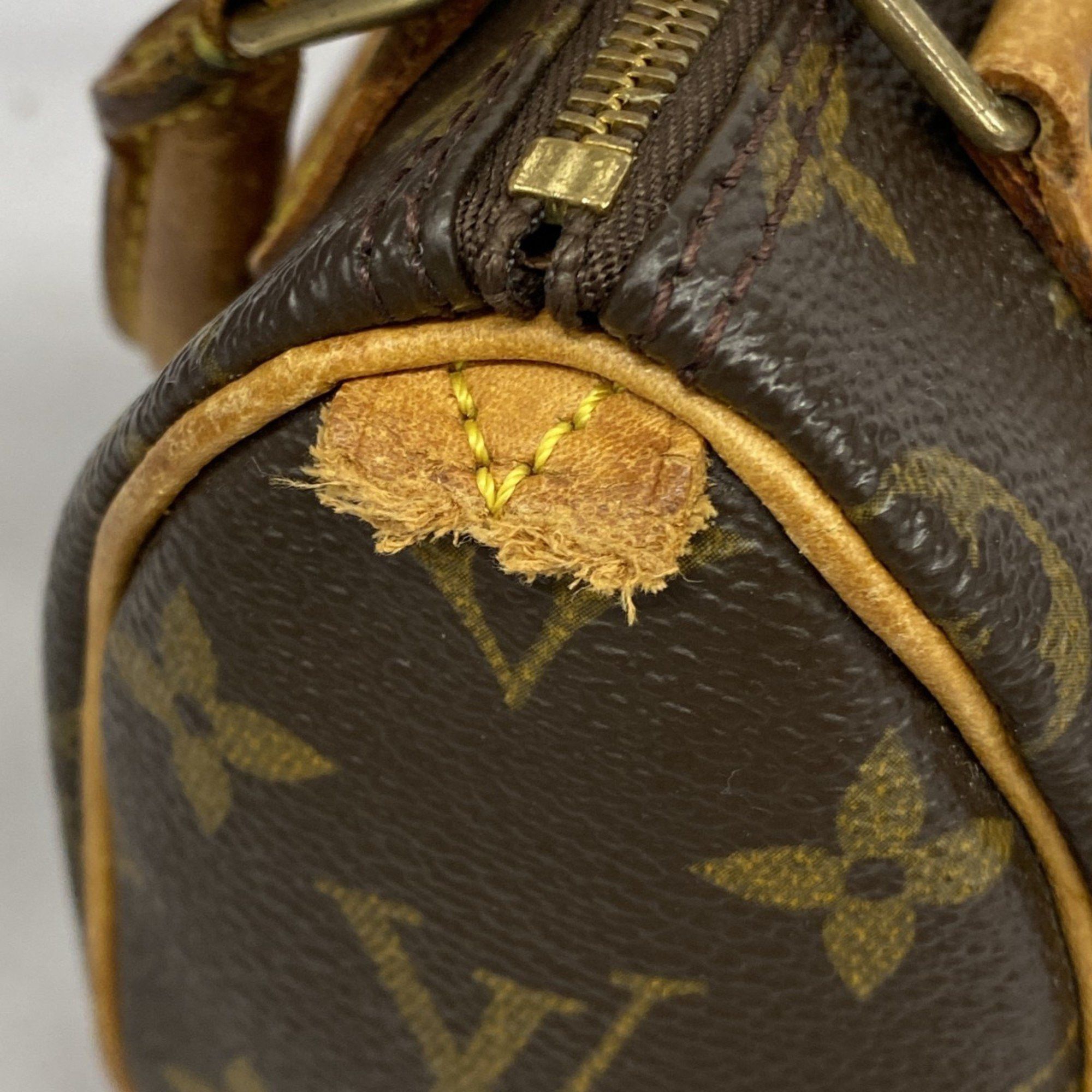 Louis Vuitton Louis Vuitton Mini speedy handbag Size ONE SIZE - 8 Thumbnail