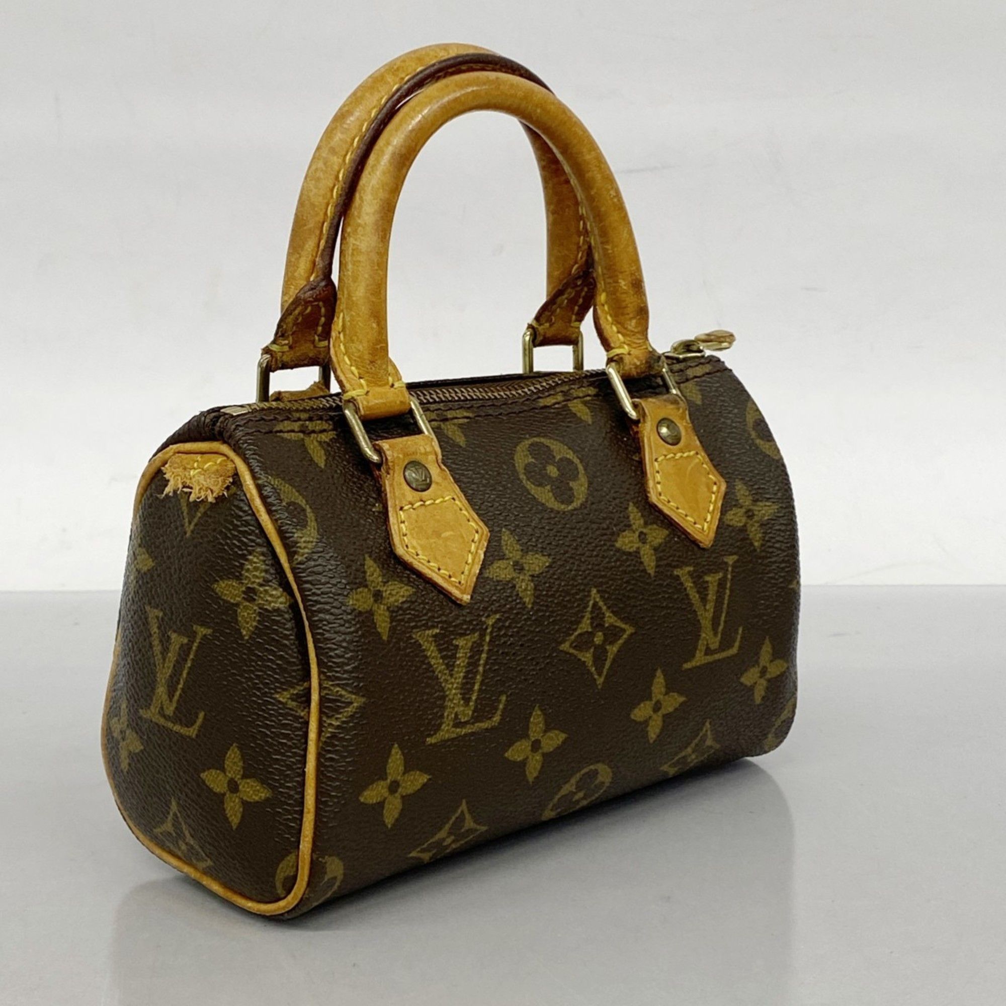 Louis Vuitton Louis Vuitton Mini speedy handbag Size ONE SIZE - 3 Thumbnail