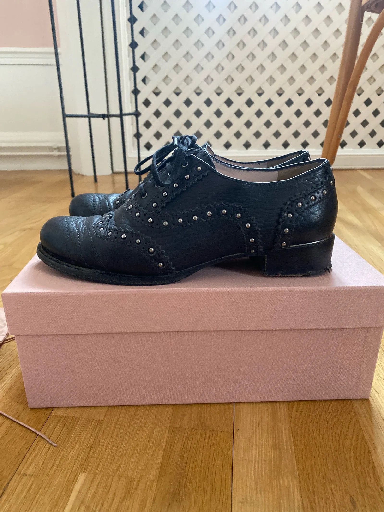 Miu Miu Miu Miu Loafers Size US 7 / IT 37 - 4 Thumbnail