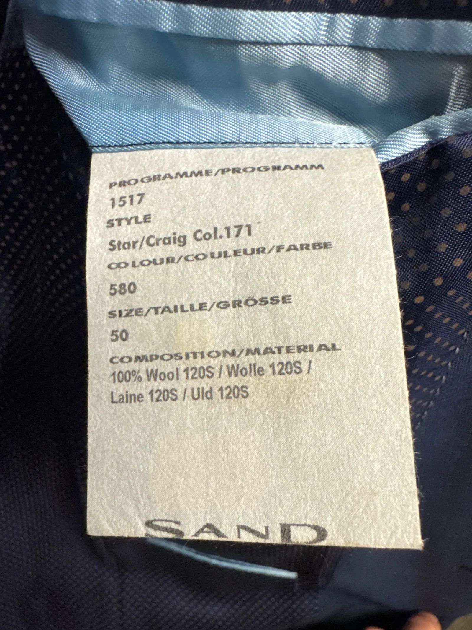 SAND Sand Copenhagen Star/Craig Suit Size 42R - 3 Thumbnail