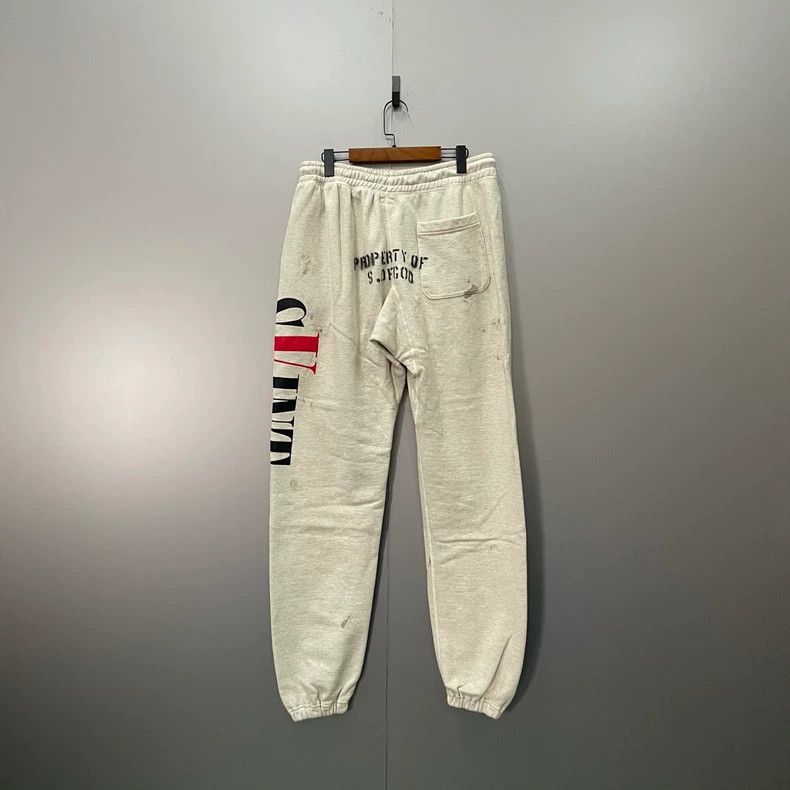 Saint Michael Saint Michael Letter Print Sweatpants Size US 34 / EU 50 - 2 Thumbnail