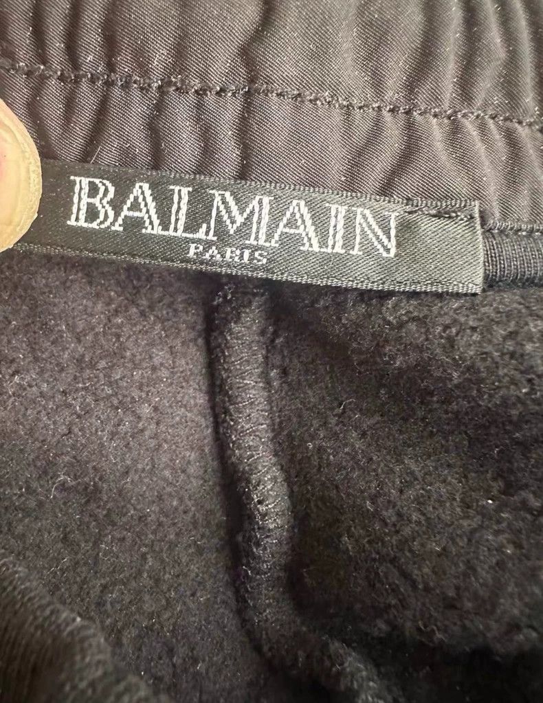 Balmain Balmain Black Long Pants M Size Size US 32 / EU 48 - 4 Thumbnail