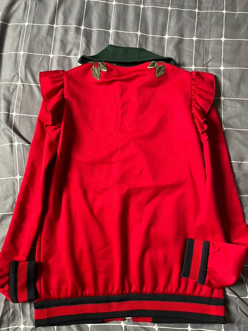 Gucci Gucci Floral Red Jacket Size S Size US S / EU 44-46 / 1 - 6 Thumbnail