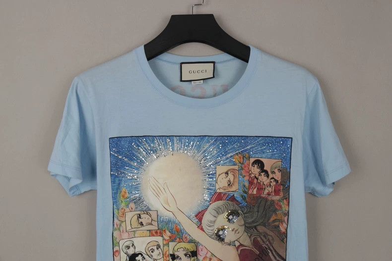 Gucci Gucci Blue Fairy T-Shirt in XS Size Size US XS / EU 42 / 0 - 2 Thumbnail