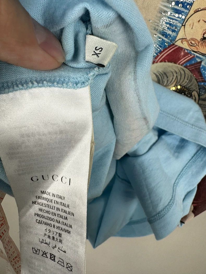 Gucci Gucci Blue Fairy T-Shirt in XS Size Size US XS / EU 42 / 0 - 6 Thumbnail