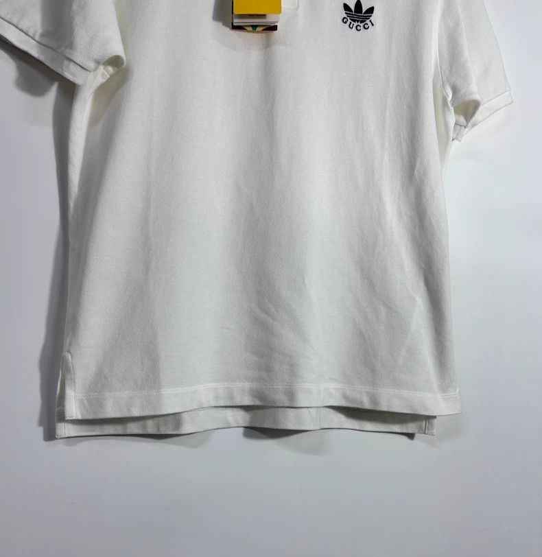 Gucci Gucci x Adidas Collaboration Polo Shirt Size US S / EU 44-46 / 1 - 5 Thumbnail