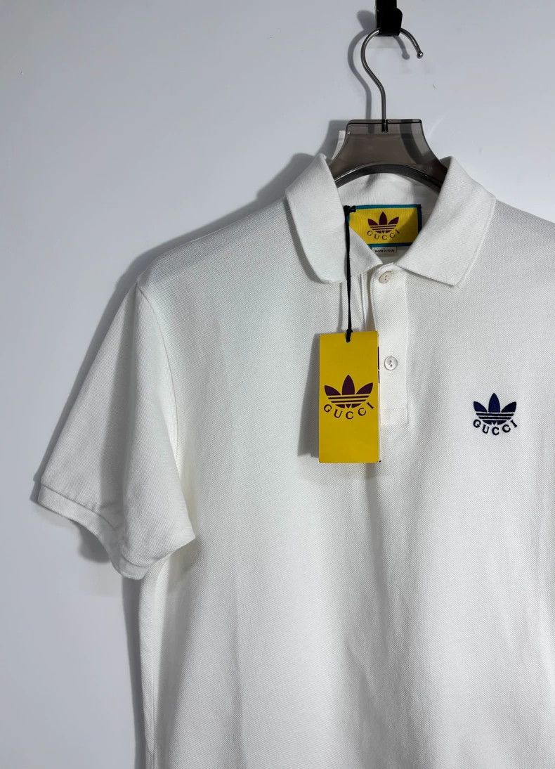 Gucci Gucci x Adidas Collaboration Polo Shirt Size US S / EU 44-46 / 1 - 3 Thumbnail