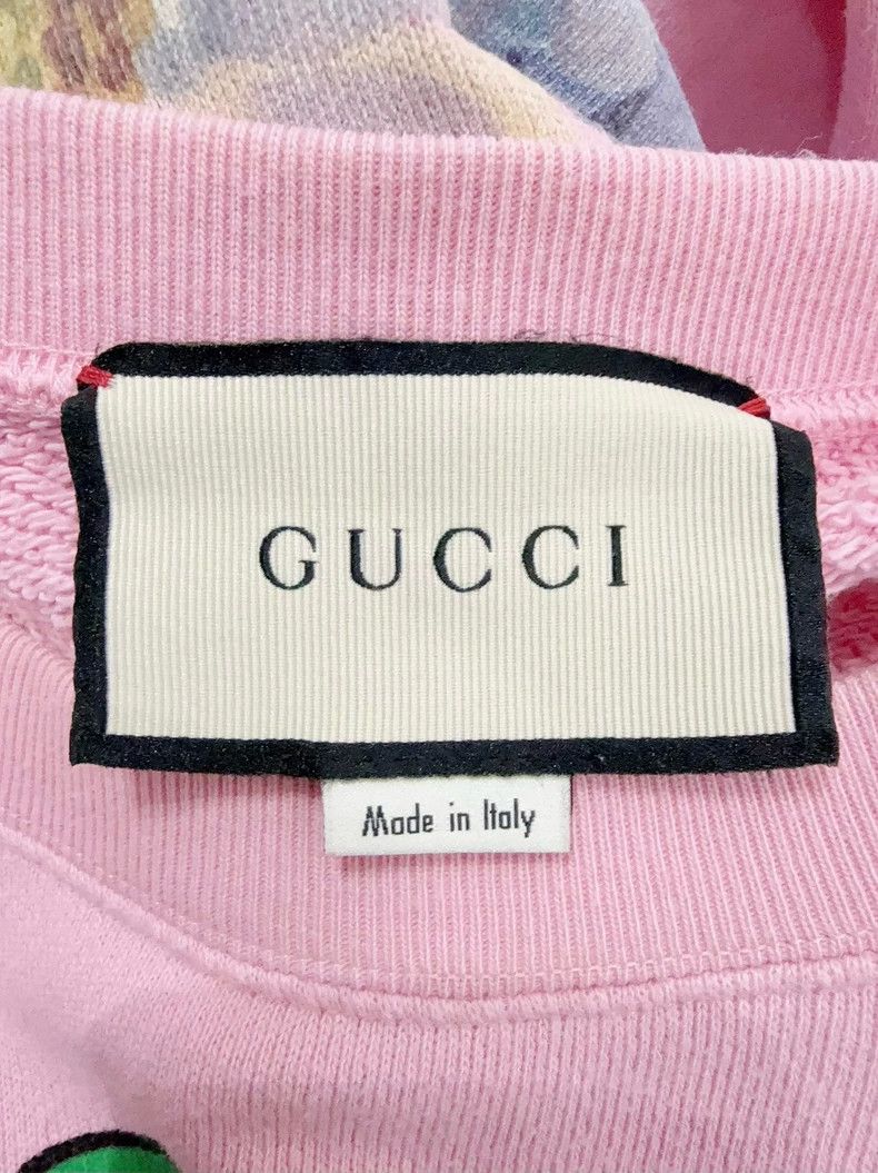 Gucci Gucci Pink Deer Sweatshirt Size US XS / EU 42 / 0 - 2 Thumbnail