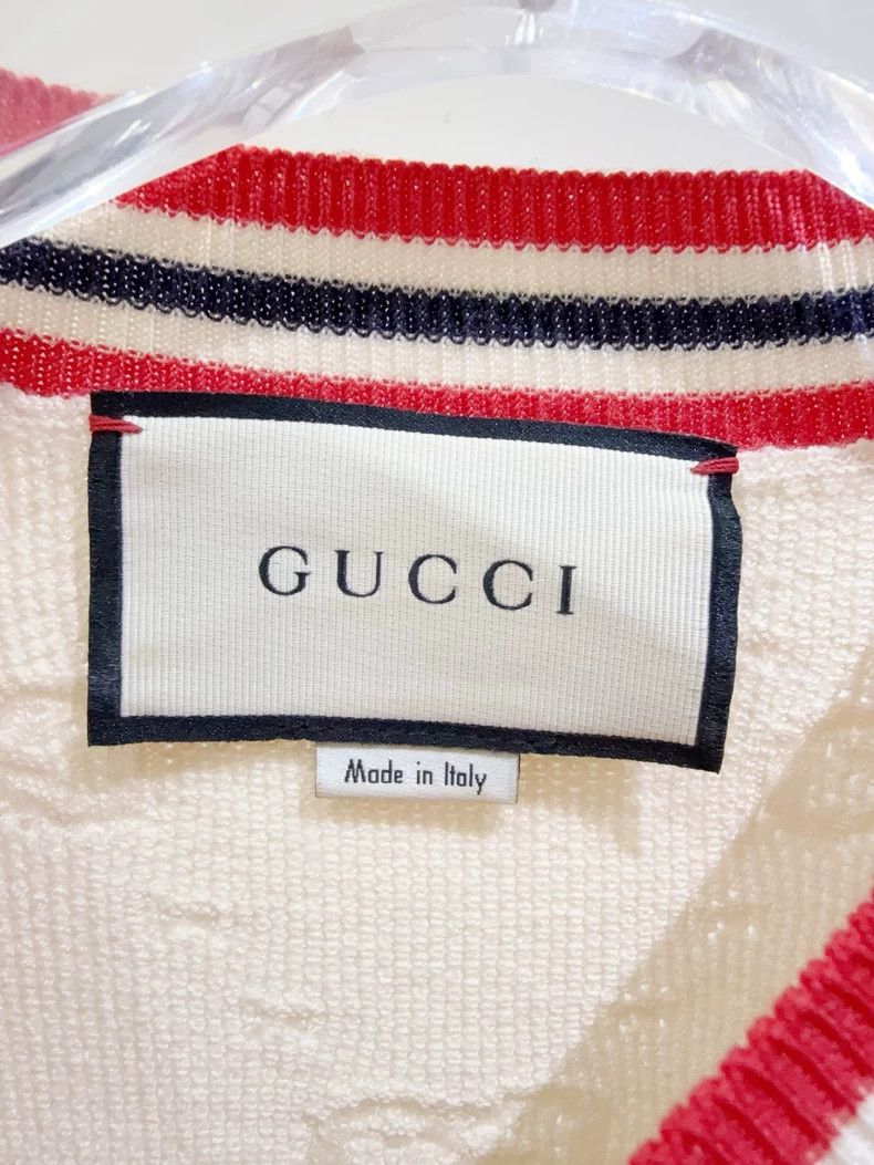 Gucci Gucci Short Sleeve Knit Top Size US XS / EU 42 / 0 - 3 Thumbnail