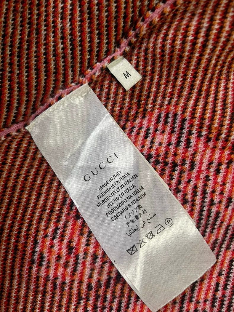 Gucci Gucci Pink Tiger Sweater Cardigan Size US M / EU 48-50 / 2 - 3 Thumbnail