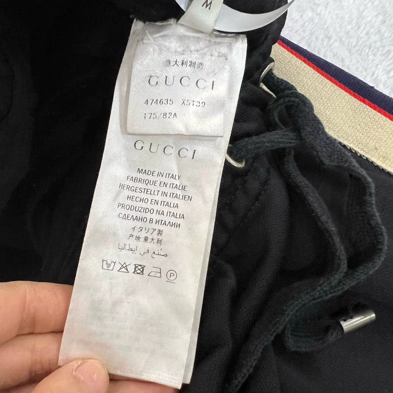 Gucci Gucci Side Stripe Logo Pants Size US 34 / EU 50 - 4 Thumbnail