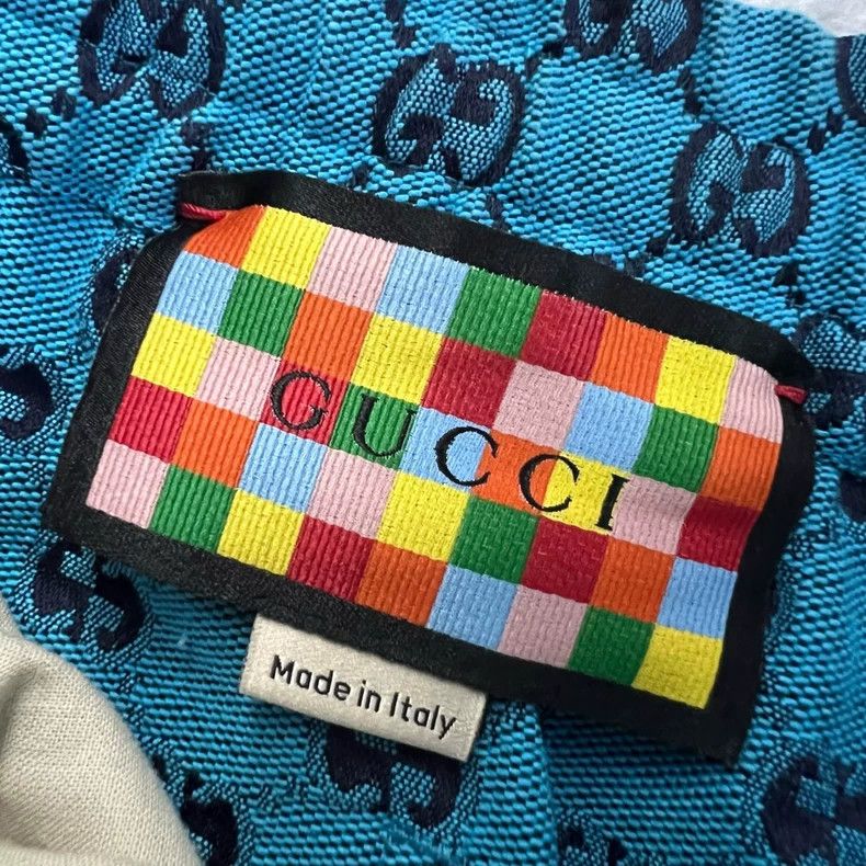 Gucci Gucci Blue Double G Print Shorts Size US 36 / EU 52 - 6 Thumbnail