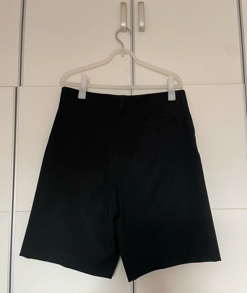 Dior Dior Homme Black Embroidered Logo Shorts Size US 34 / EU 50 - 2 Thumbnail