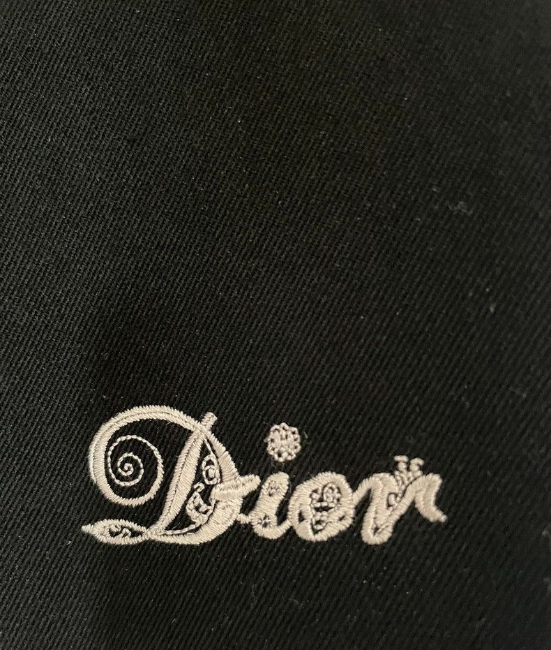 Dior Dior Homme Black Embroidered Logo Shorts Size US 34 / EU 50 - 3 Thumbnail
